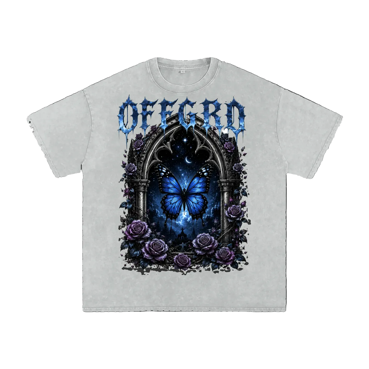 Dark Romance (Snow Washed Oversized Cotton T-Shirt)